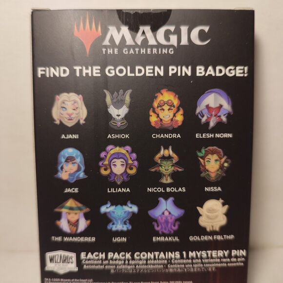 Magic The Gathering Liliana Enamel Pin Official MTG Collectible Lapel Badge - Picture 5 of 5